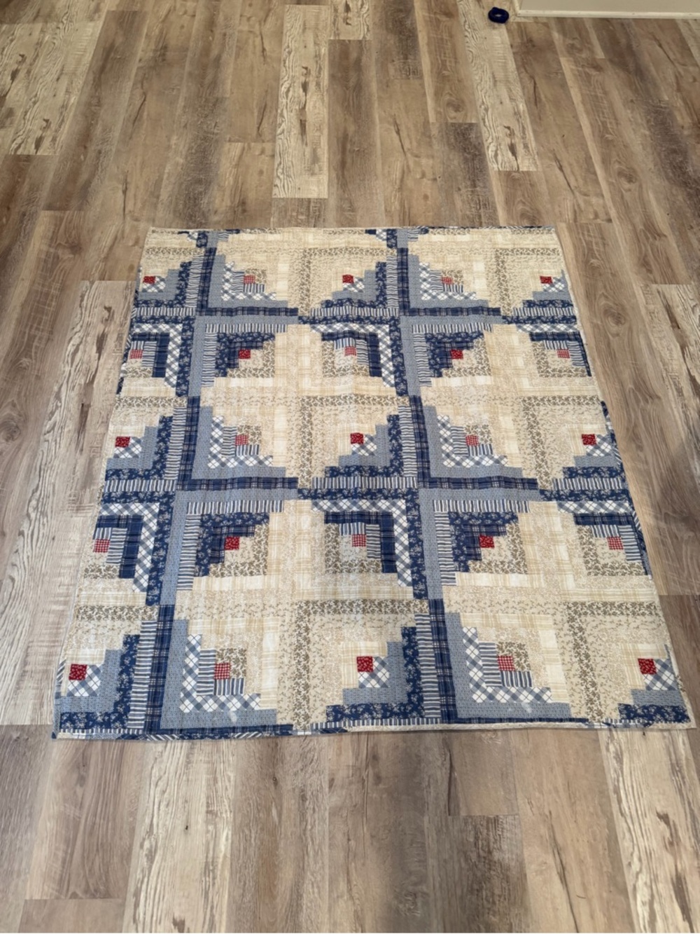 Greenland Home Fashions Cottage
Cabin Quilted Throw 51x57”